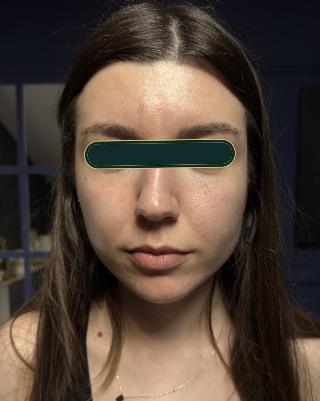 Înainte de masajul sculptural facial